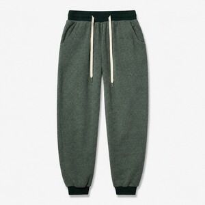 Men's Green Blanket Blend Joggers FEAT Size L